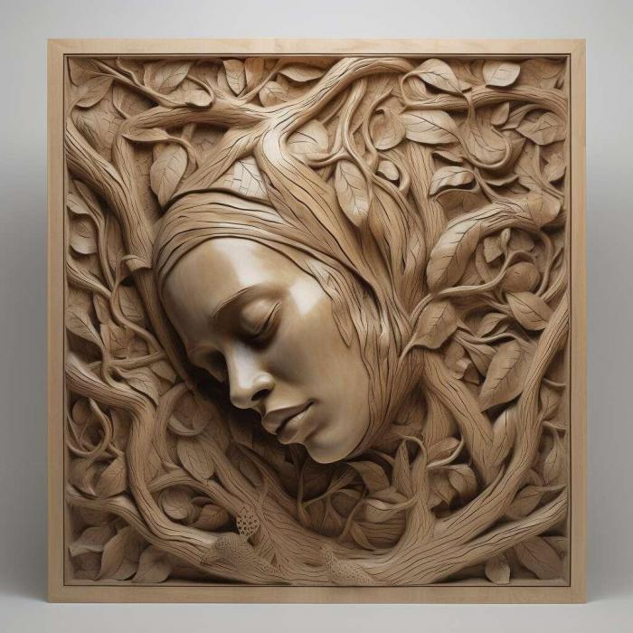 نموذج ثلاثي الأبعاد لآلة CNC 3D Art 